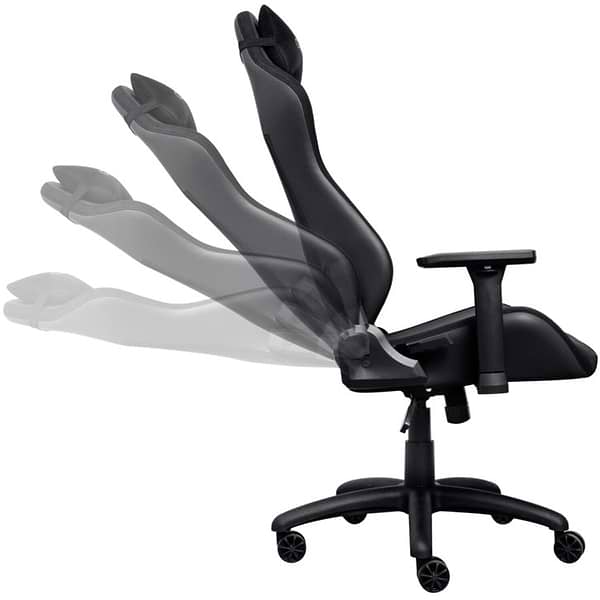 Фото - Крісло для геймерів Trust GXT714 Ruya ECO, ПУ шкіра, 3D-Armrests, чорний (24908)