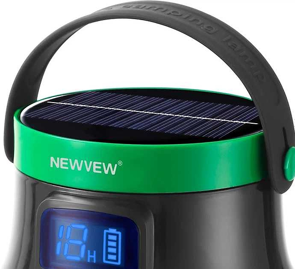 Фото - Ліхтар акумуляторний NEWVEW 50W Solar Panel 2600mAh Green (NWVW-NV-E936-GN)