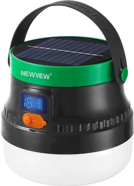 Ліхтар акумуляторний NEWVEW 150W Solar Panel 7800mAh Green (NWVW-NV-E938-GN)