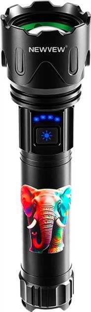 Ліхтар акумуляторний NEWVEW 3000mAh Black (NWVW-NV-K47-ELFNT-BK)