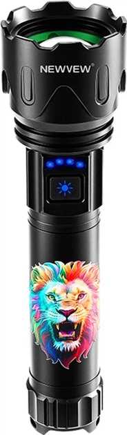 Ліхтар акумуляторний NEWVEW 3000mAh Black (NWVW-NV-K47-LION-BK)