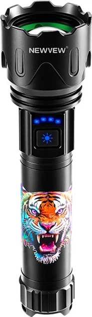 Ліхтар акумуляторний NEWVEW 3000mAh Black (NWVW-NV-K47-TGR-BK)