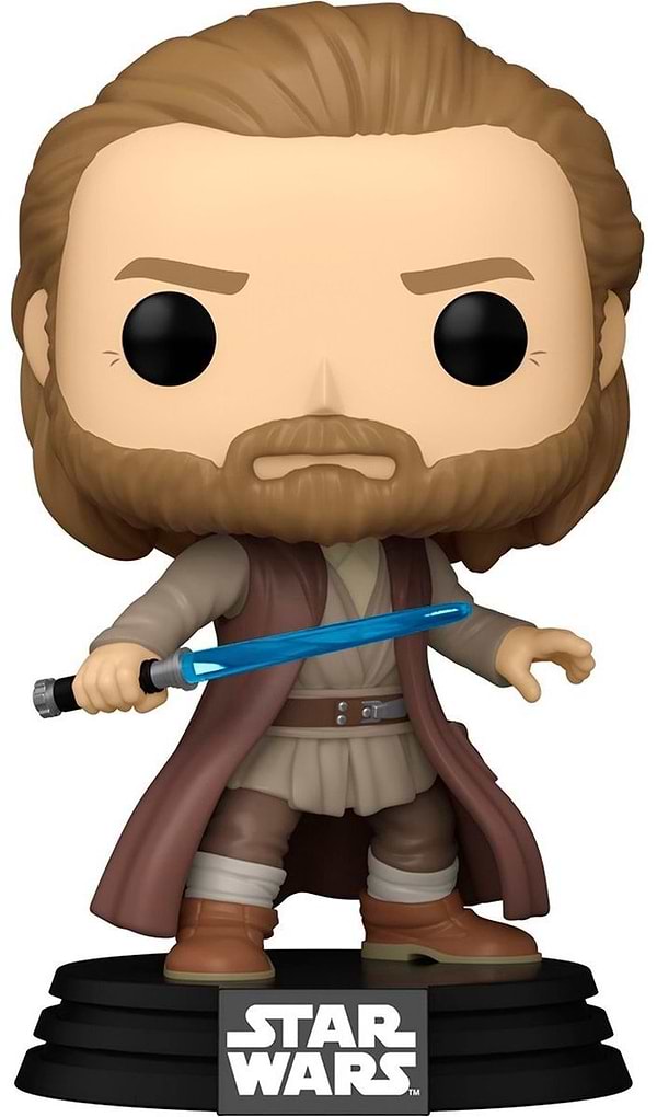 Фото - Колекційна фігурка FUNKO Vinyl: Obi-Wan Kenobi S2 - Obi-Wan (battle pose) (5908305244097)