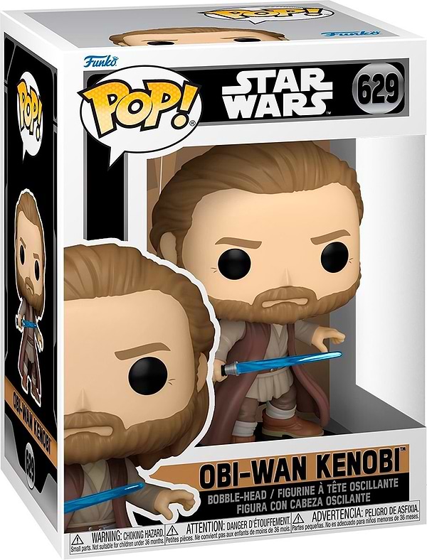 Фото - Колекційна фігурка FUNKO Vinyl: Obi-Wan Kenobi S2 - Obi-Wan (battle pose) (5908305244097)