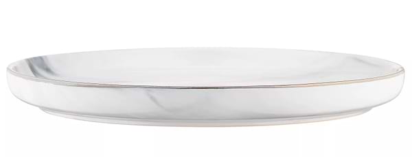 Фото - Тарілка обідня Ardesto Marmo 27 см (AR2927MRW)