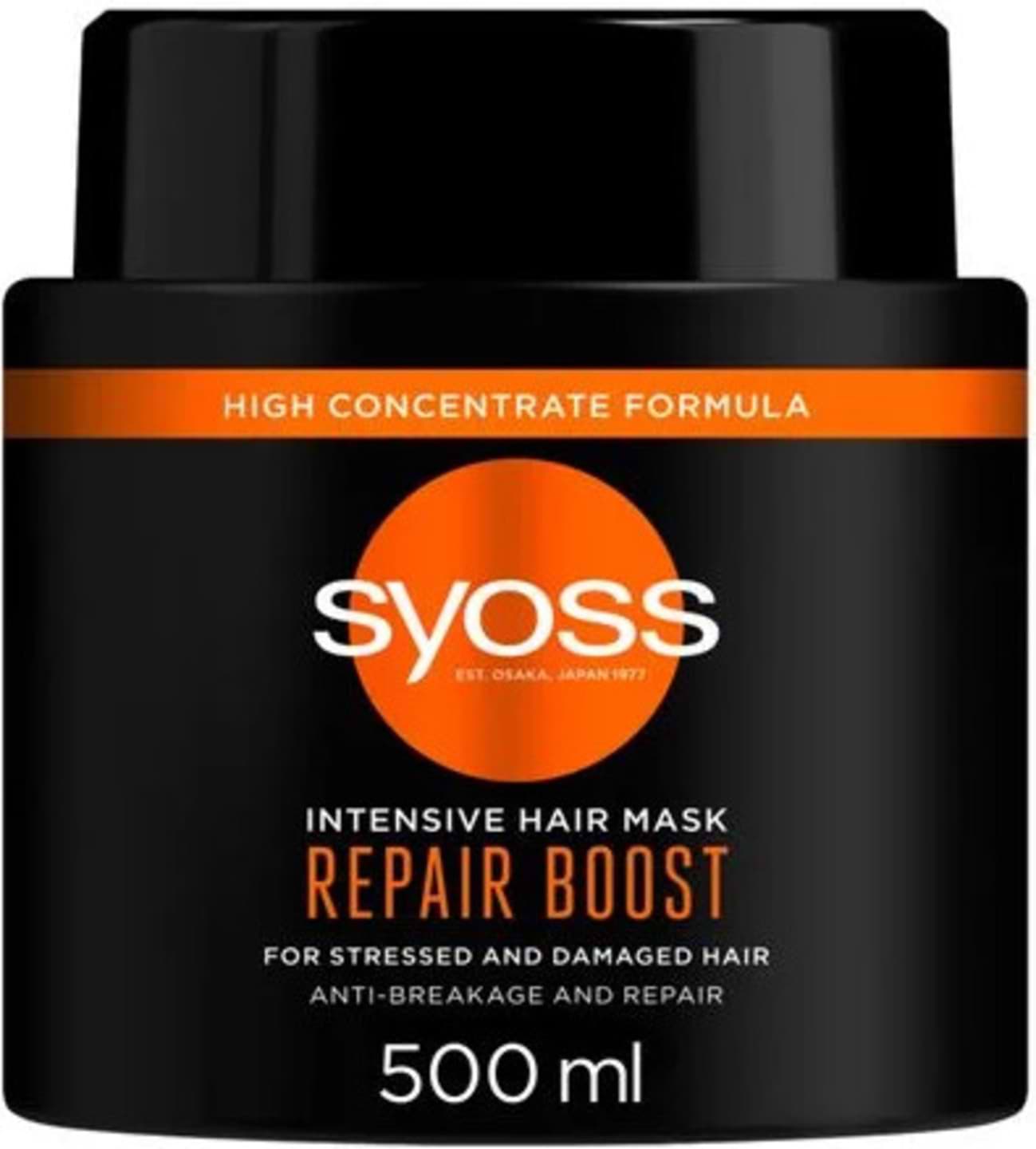 Маска для волосся Schwarzkopf Prof. SYOSS Repair Boost 500 мл (9000101630565) - Фото 1