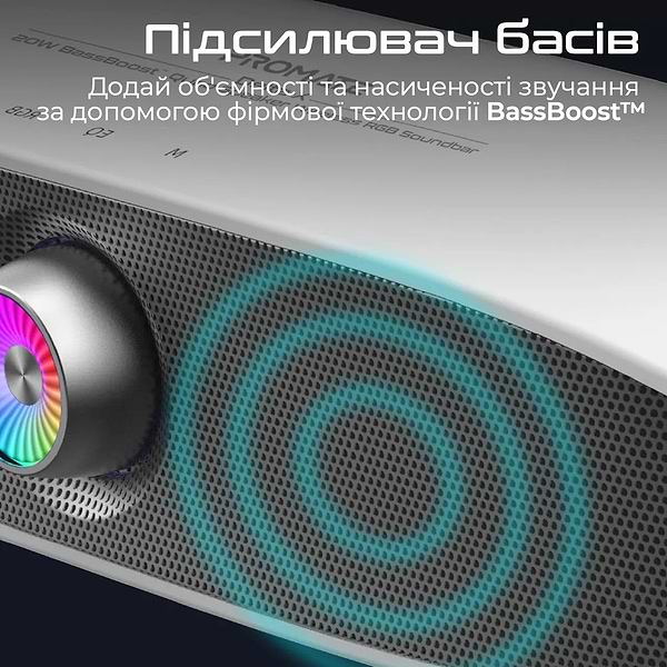 Фото - Портативная акустика Promate delta-x.white