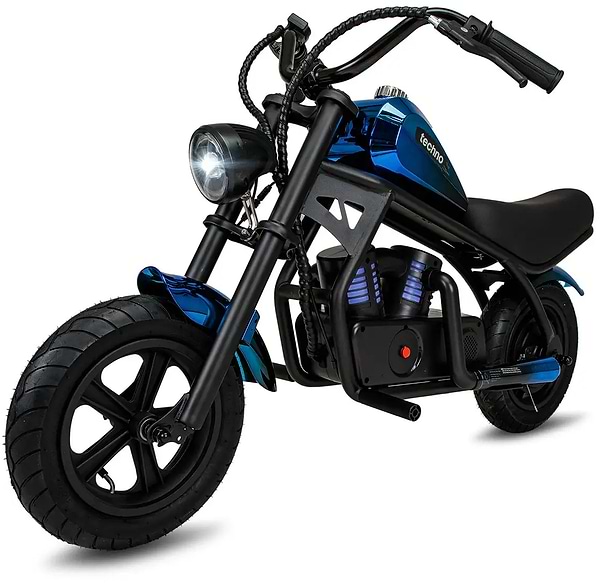 Фото - Електроскутер дитячий Techno ES-60 Blue-Black