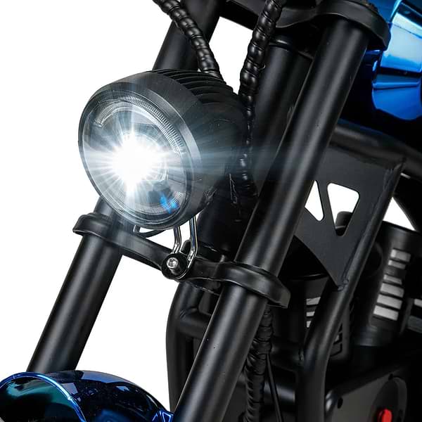 Фото - Електроскутер дитячий Techno ES-60 Blue-Black