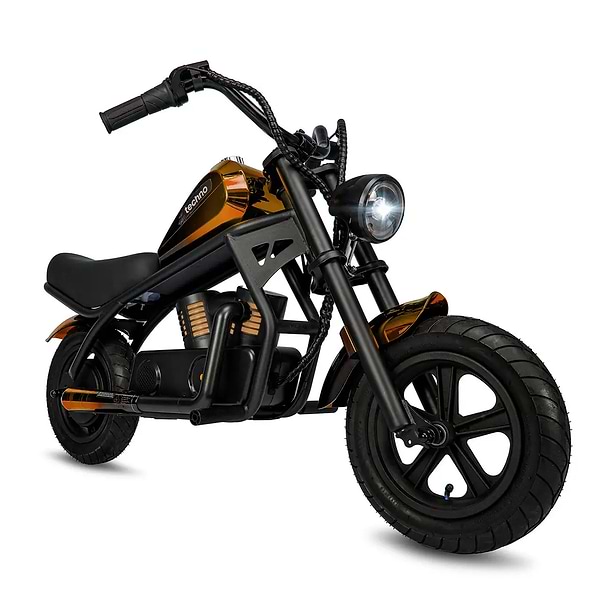 Фото - Електроскутер дитячий Techno ES-60 Orange-Black