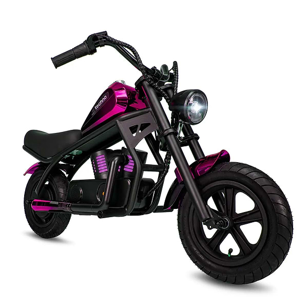 Фото - Електроскутер дитячий Techno ES-60 Pink-Black