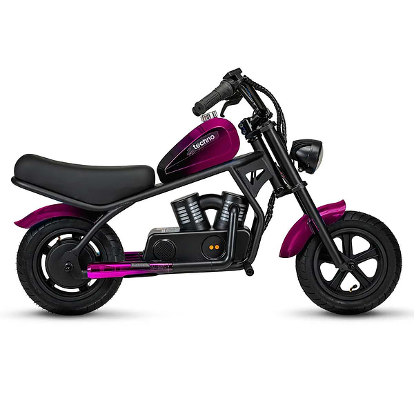 Фото - Електроскутер дитячий Techno ES-60 Pink-Black