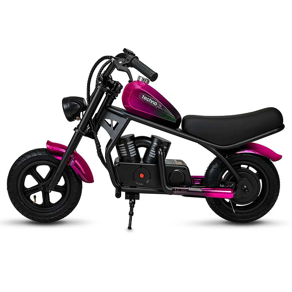 Фото - Електроскутер дитячий Techno ES-60 Pink-Black