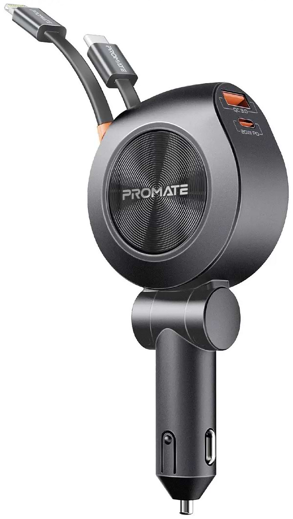 Фото - Автомобильное зарядное устройство Promate drivegear-r2