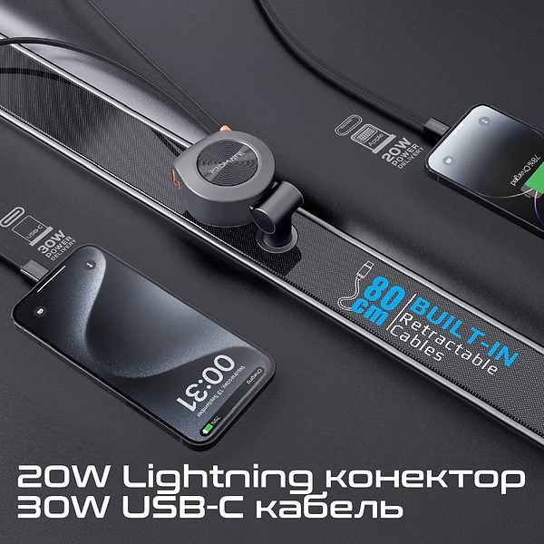 Фото - Автомобильное зарядное устройство Promate drivegear-r2