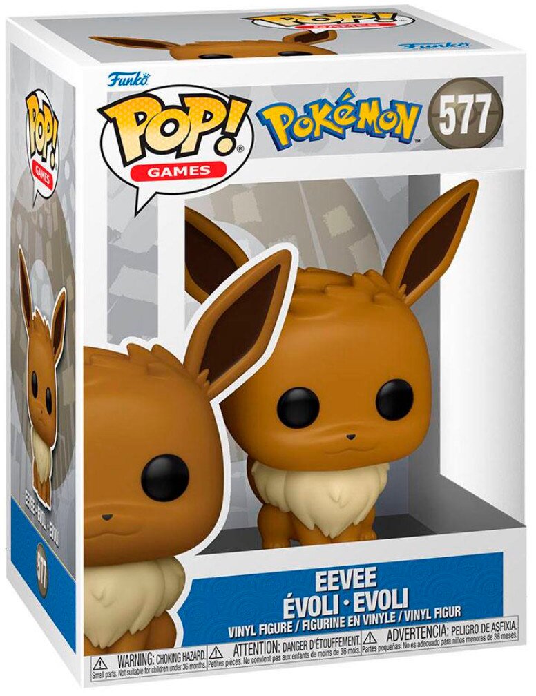 Фото - Колекційна фігурка FUNKO POP Games: Pokemon - Eevee (EMEA) (5908305241515)