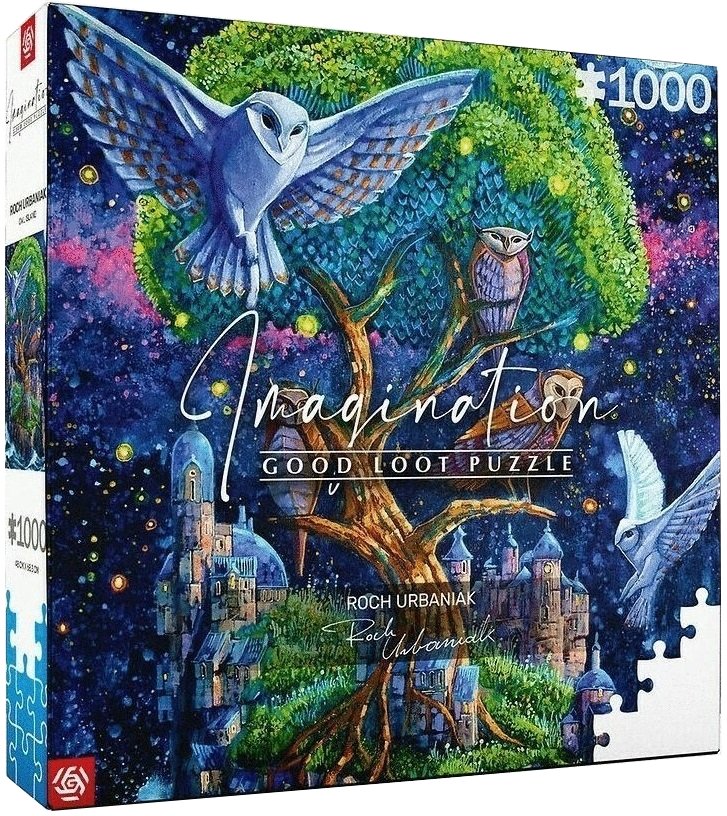 Фото - Пазли (8 +) Good Loot Imagination: Roch Urbaniak Owl Island / Wyspa Sow Puzzles 1000 шт. (5908305243014)