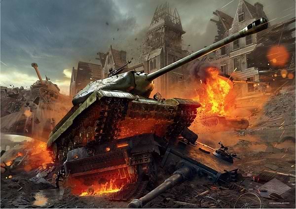 Фото - Пазли (8 +) Good Loot World of Tanks: New Frontiers Puzzles 1000 шт. (5908305235330)