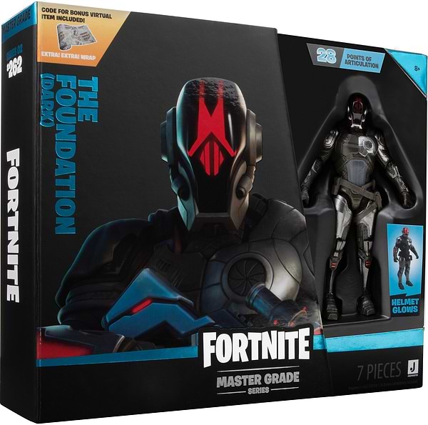Фото - Коллекционная фигурка Fortnite Master Series Figure The Foundation (Dark) (FNT1325)