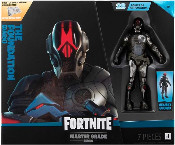 Фото - Коллекционная фигурка Fortnite Master Series Figure The Foundation (Dark) (FNT1325)