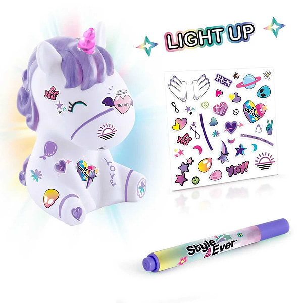 Фото - Набір для декупажу та розпису Canal Toys Style 4 Ever Мій улюбленець - Єдиноріг Веселка S (OFG267/2)