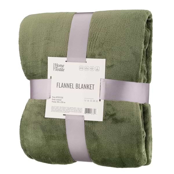 Фото - Плед євро Flannel 200x220 см (ART0212SB)