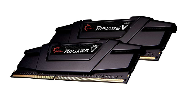 Фото - Память DDR G.Skill DDR4 2x16GB/3600 Ripjaws V Black (F4-3600C18D-32GVK)