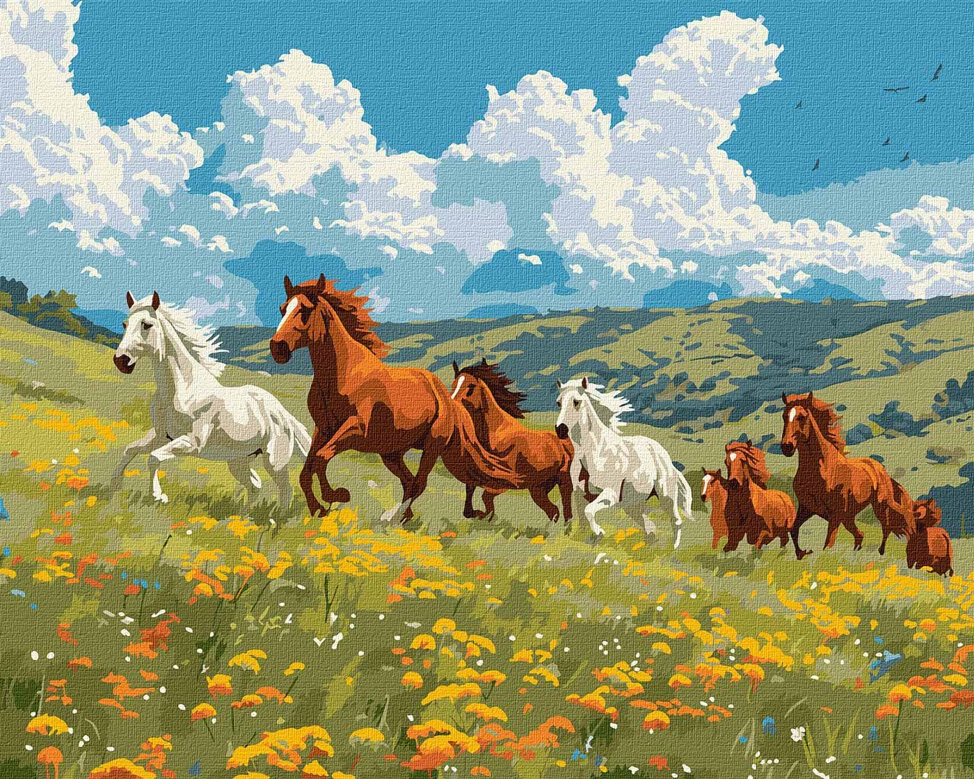 Картина за номерами Ideyka Сила і грація ©art_selena_ua 40х50 см (KHO6591) - Фото 1