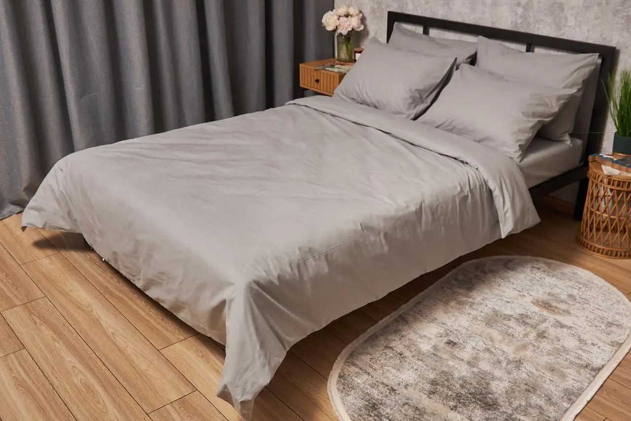 Комплект постельного белья детский Moon&Star 110х140 нав. 2х50х50 Gray Бязь Gold Люкс (MS-830000010)