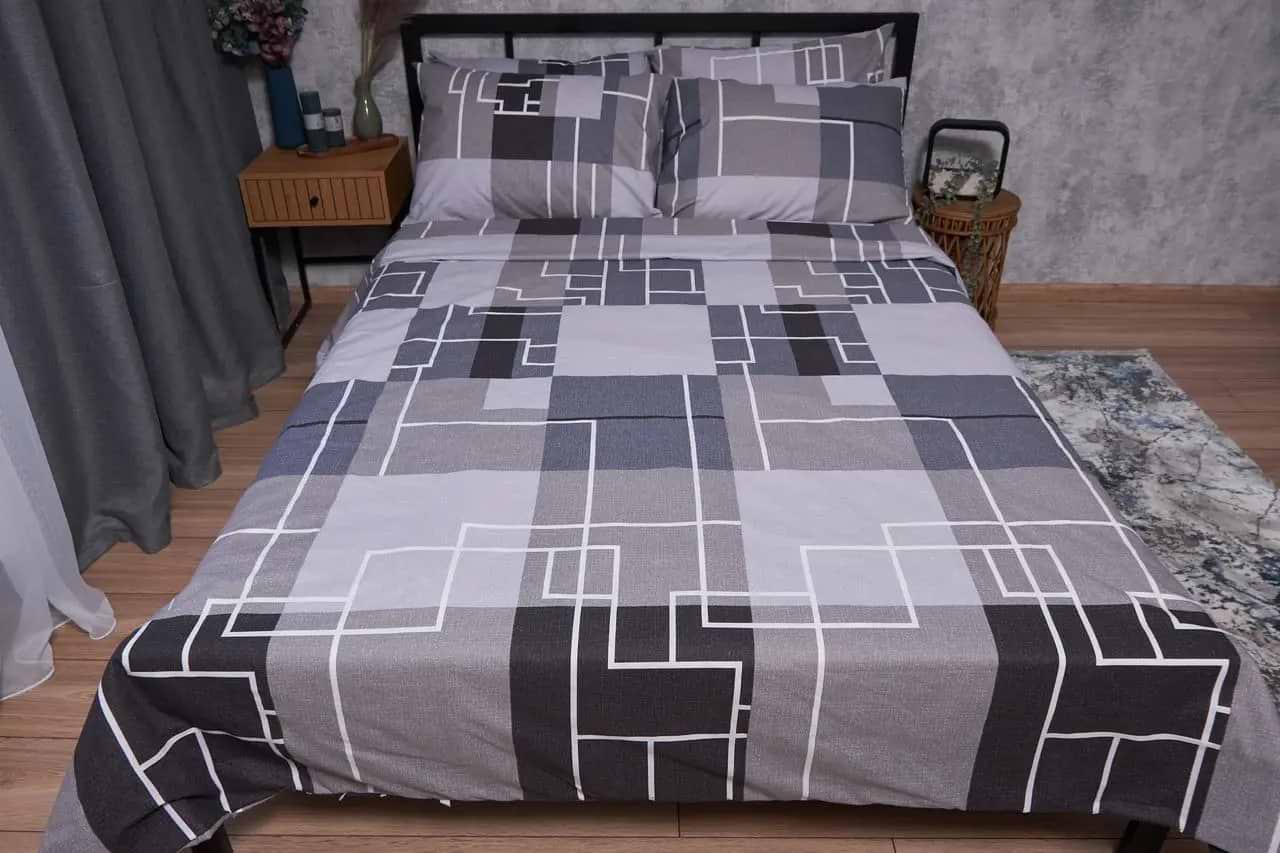 Комплект постельного белья Moon&Star Бязь Gold Люкс «Domiano» 160х220 см нав. 2х50х70 (MS-820002004)