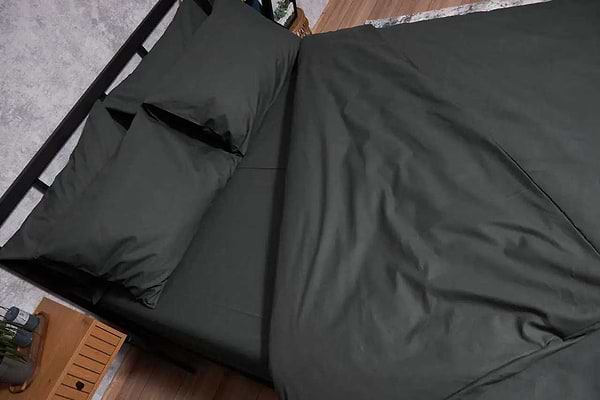 Фото - Комплект постільної білизни Moon&Star Бязь Gold Люкс Dark Green 160х220 (MS-820002178)