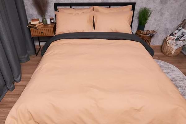 Фото - Комплект постельного белья Moon&Star Бязь Gold Люкс «Gray Cream» 200х220 нав. 4х50х70 (MS-820003303)