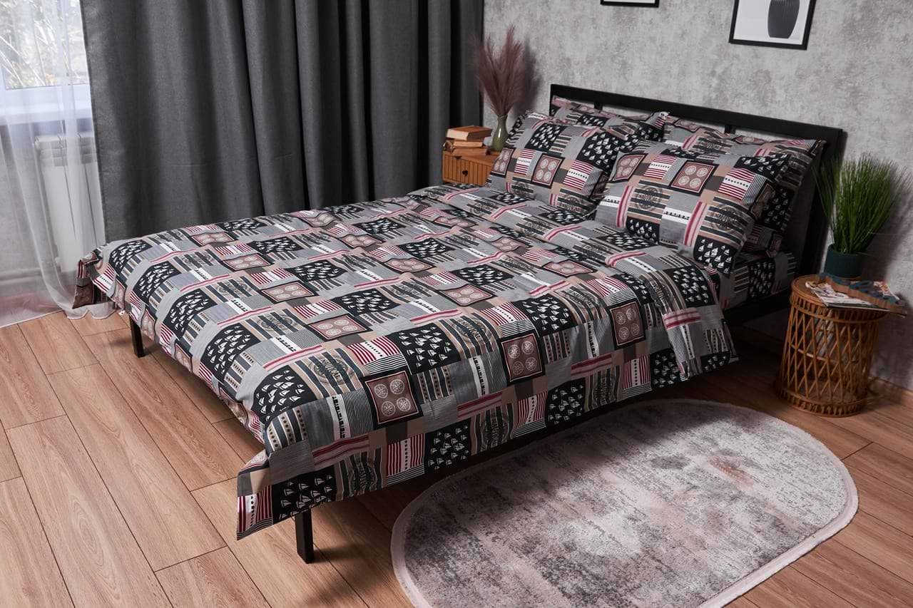 Комплект постельного белья Moon&Star Бязь Gold Люкс Nautical King Size 220x240 (MS-820003397)