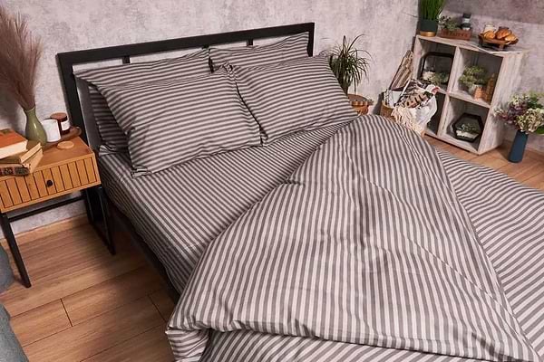 Фото - Комплект постельного белья Moon&Star Бязь Gold Люкс Ice Grey King Size 220x240 (MS-820003433)