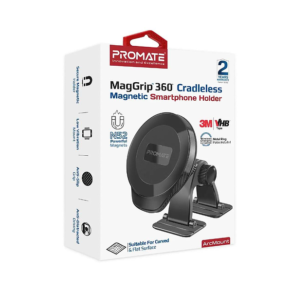 Фото - Автотримач Promate arcmount