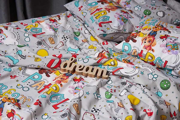 Фото - Комплект постільної білизни Moon&Star Бязь Gold Люкс Dream Patrol 160х220 (MS-820004012)