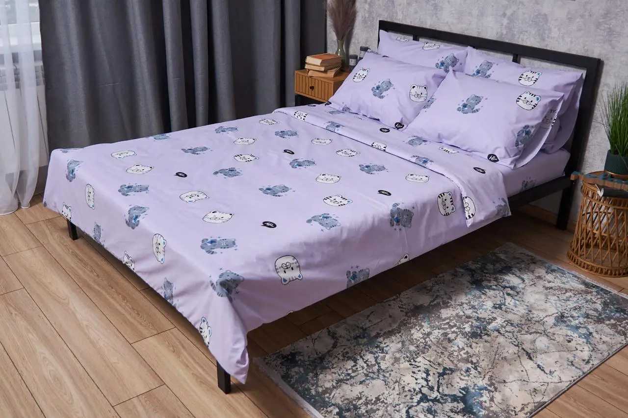 Комплект постельного белья Moon&Star Бязь Gold Люкс Hello Kitty 160х220 (MS-820004047)