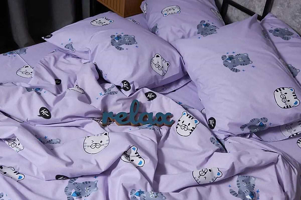 Фото - Комплект постільної білизни Moon&Star Бязь Gold Люкс Hello Kitty 160х220 (MS-820004047)