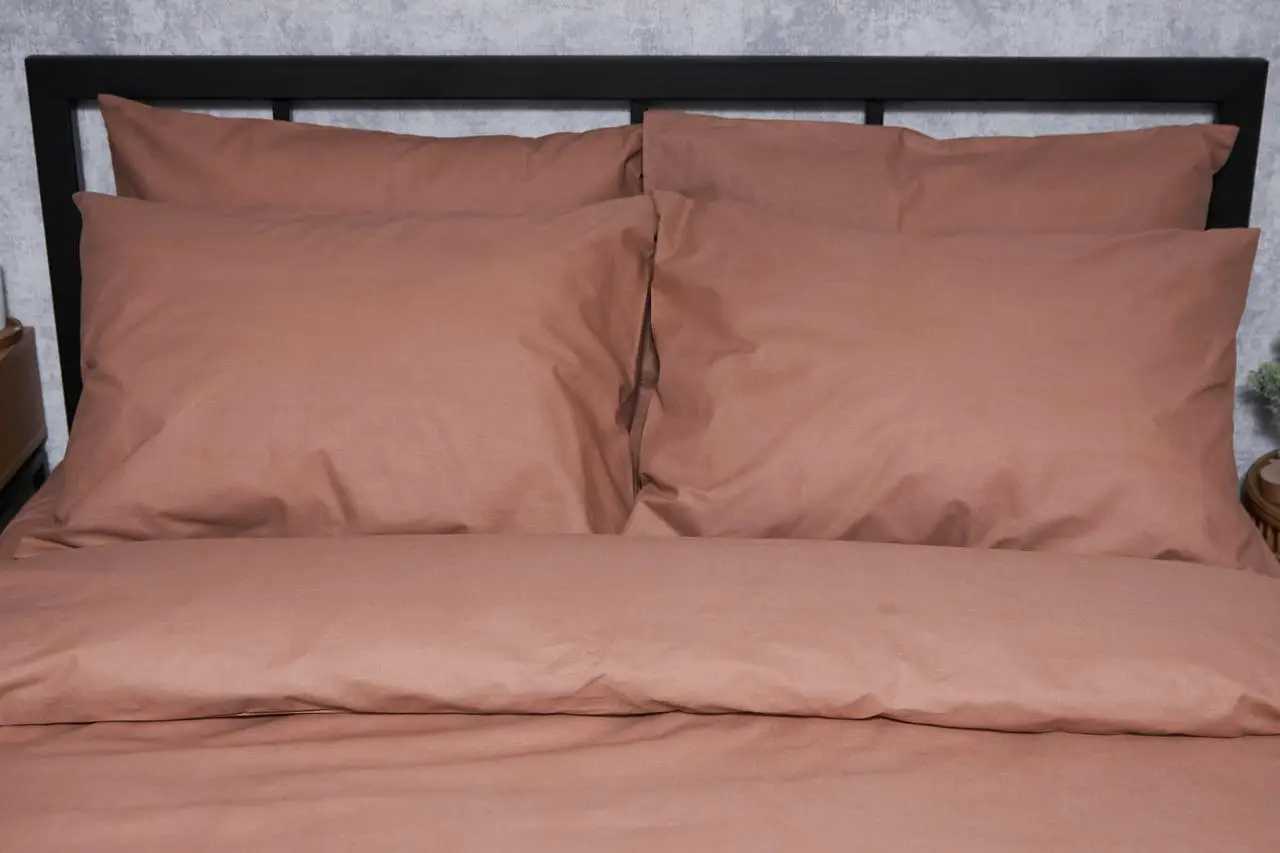 Наволочка Moon&Star Бязь Gold Люкс Light Brown 60х60 см 2 шт. (MS-840000478)