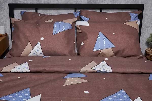 Фото - Комплект постельного белья Moon&Star Микросатин Premium «Amber Dream» 143х210 см нав. 4х50х70 (MS-820005058)