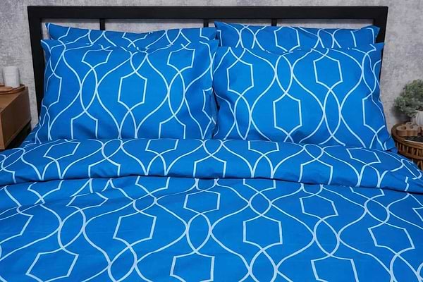 Фото - Комплект постільної білизни Moon&Star Premium Ocean Breeze King Size 220x240 (MS-820005149)