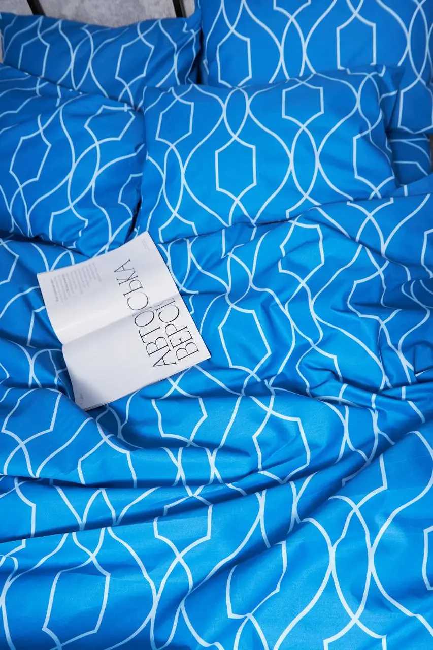 Фото - Комплект постільної білизни Moon&Star Мікросатин Premium «Ocean Breeze» 143х210х2 см нав. 2х40х60 (MS-820005170)