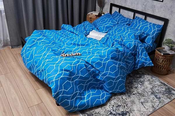 Фото - Комплект постільної білизни Moon&Star Premium Ocean Breeze King Size 220x240 (MS-820005149)