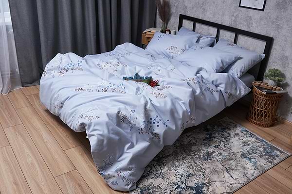 Фото - Комплект постельного белья Moon&Star Микросатин Premium «Lavender Bliss» King Size 220x240 см нав. 2х40х60 (MS-820005180)