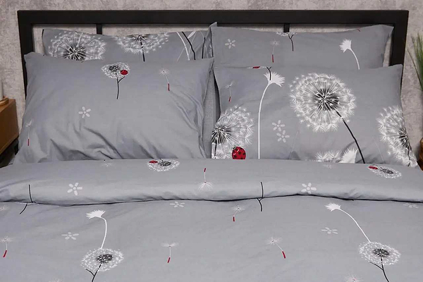 Фото - Комплект постельного белья Moon&Star Бязь Gold Люкс «Ladybug» King Size 220x240 см нав. 2х70х70 (MS-820005427)