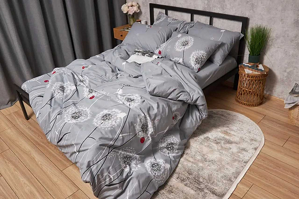 Фото - Комплект постельного белья Moon&Star Бязь Gold Люкс «Ladybug» King Size 220x240 см нав. 2х70х70 (MS-820005427)