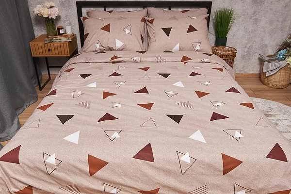 Фото - Комплект постельного белья Moon&Star Бязь Gold Люкс «Delta» 200х220 нав. 2х50х70 (MS-820005541)