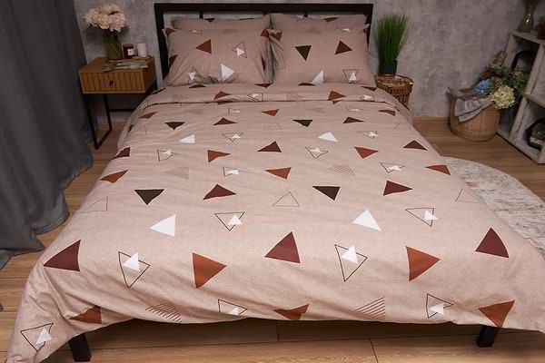 Фото - Комплект постельного белья Moon&Star Бязь Gold Люкс «Delta» 200х220 нав. 2х50х70 (MS-820005541)