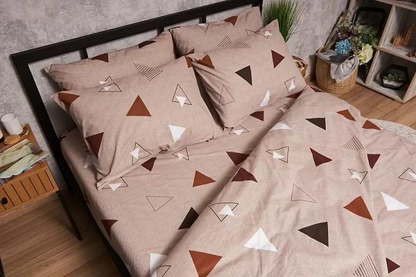 Фото - Комплект постельного белья Moon&Star Бязь Gold Люкс «Delta» 200х220 нав. 2х70х70 (MS-820005542)