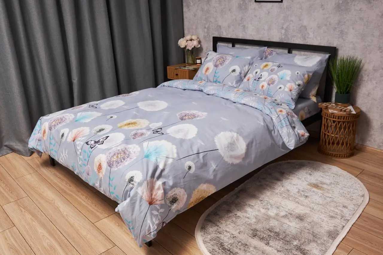 Комплект постельного белья Moon&Star Бязь Gold Люкс Dandelion Dreams 160х220 нав. 4х50х70 (MS-820005588)